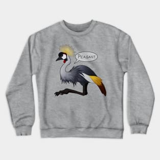 Snooty Crowned Crane Crewneck Sweatshirt